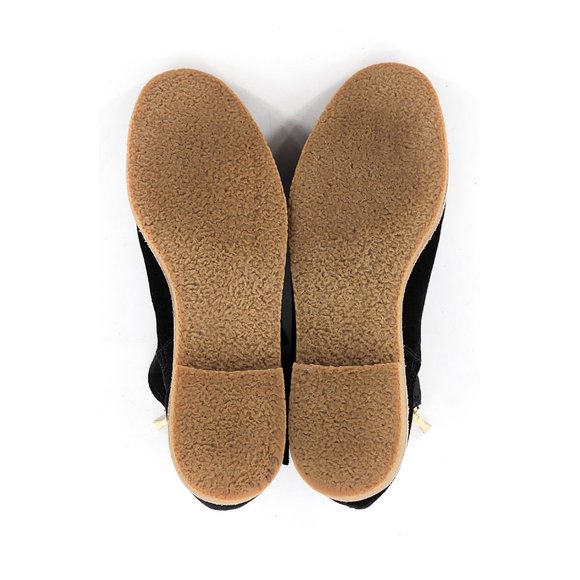 KATE SPADE Bellamy Suede Tassel Black Booties - Picture 9 of 11